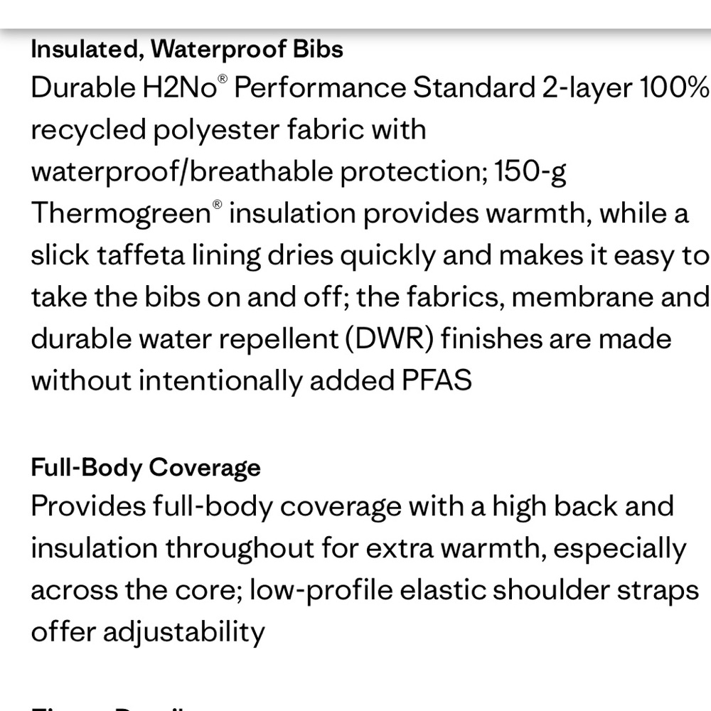 Patagonia Toddler’s  Snow Bibs Unisex - Picture 7 of 7